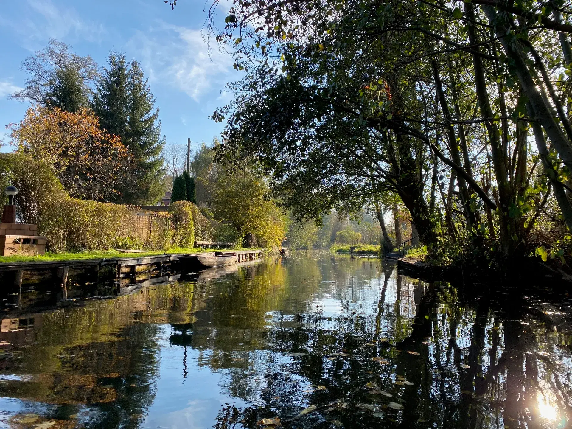 Kahnfahrt im Spreewald bei Lübbenau
